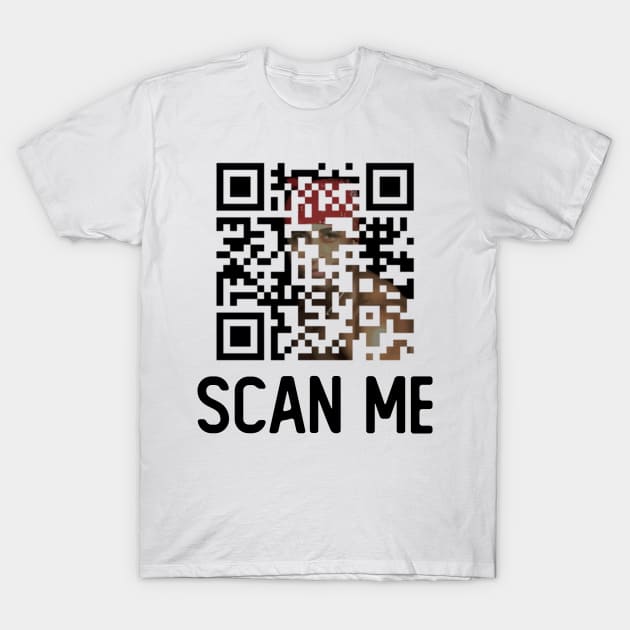 RICARDO MILOS QR CODE T-Shirt by giovanniiiii